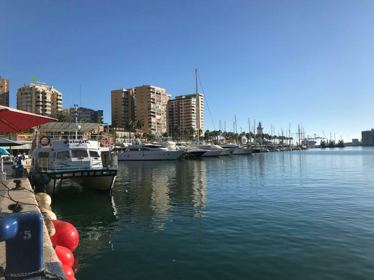 Malagueta Blue Apartment Malaga Exterior photo